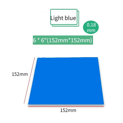 Non Sterile High Quality Dental Dam Natural Rubber Latex Dam Nnti-allergy 52pcs 5“x5” / 36pcs 6"x6" Oral Care Materials
