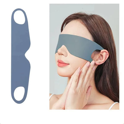 Comfortable Sleep Blackout Eye Mask Travel Eyepatch Thin Soft Eyeshade Nap Goggles Soild Color Washable Eye Protection Blindfold