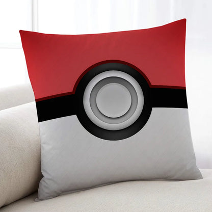 P-Poke B-Ball-ES P-POKEMON-ES cushion cover Home Bedding Sofa living Room pillowcase Simple Soft Skin Cushion Cover Party Gift