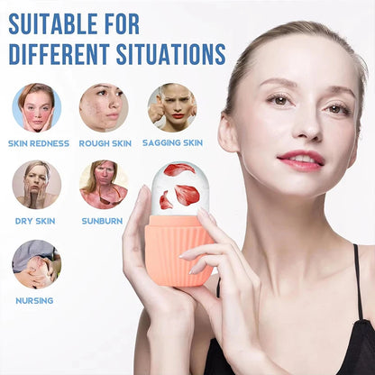1Pc Stainless Steel Gua Sha & Ice Face Roller Kit – Cooling Facial Tool For Lifting Puffiness Reduction & Skin Care 3PCS Beauty