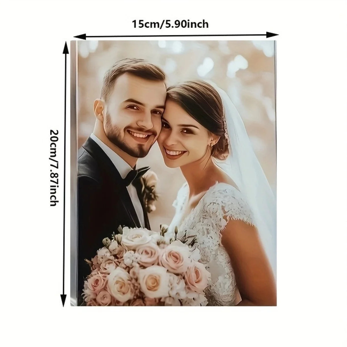 Custom Personalized Photo Cubes—Suitable for Any Occasion, Available in Various Sizes, and the Perfect Gift.