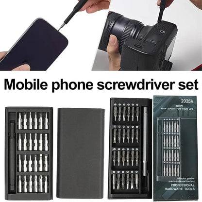 24 in 1 Precision Screwdriver Set: Professional Repair Tool Kit with Screwdriver Heads for Smart Home, Phone, Computer & Glasses