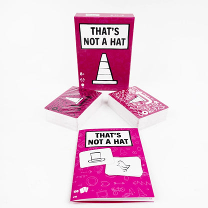 That’s Not A Hat Party Game Set Memory Tabletop Game 3-8 Players Cards for Family Gatherings Interactive Fun Gift