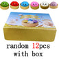 Glitter dumpling squishies Glitter Dumpling Squishy with Box Dumplings Sensory Dumpling Pressure Toy for Stress Relief