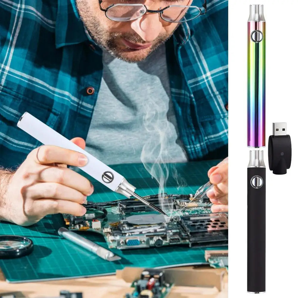 USB Rechargeable Soldering Iron Pen Wireless Welding Tools Soldering Pen Portable Soldering Iron Welding Iron Tool Pens