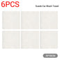 SEAMETAL Car Care Cleaning Towel Natural Sheepskin Quick Drying Cloth Super Absorbent Washing Towels Car Wash Tool Accessories