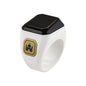 2026 Qibla Smart Zikr Ring Praise Tasbih Tally Electronic Digital Counter for Muslims 5Prayer Time Vibration Reminder Waterproof