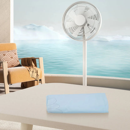1pc All-inclusive Waterproof Fan Dust Cover Household Floor Fan Cover Washable Pedestal Fan Standing Fans Protective Cover