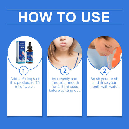 Damaged Gum Repair Care Gel Serum Relieve Sore Gums Allergy Deep Cleaning Teeth Stains Tartar Serum Dental Caries Tooths Serum