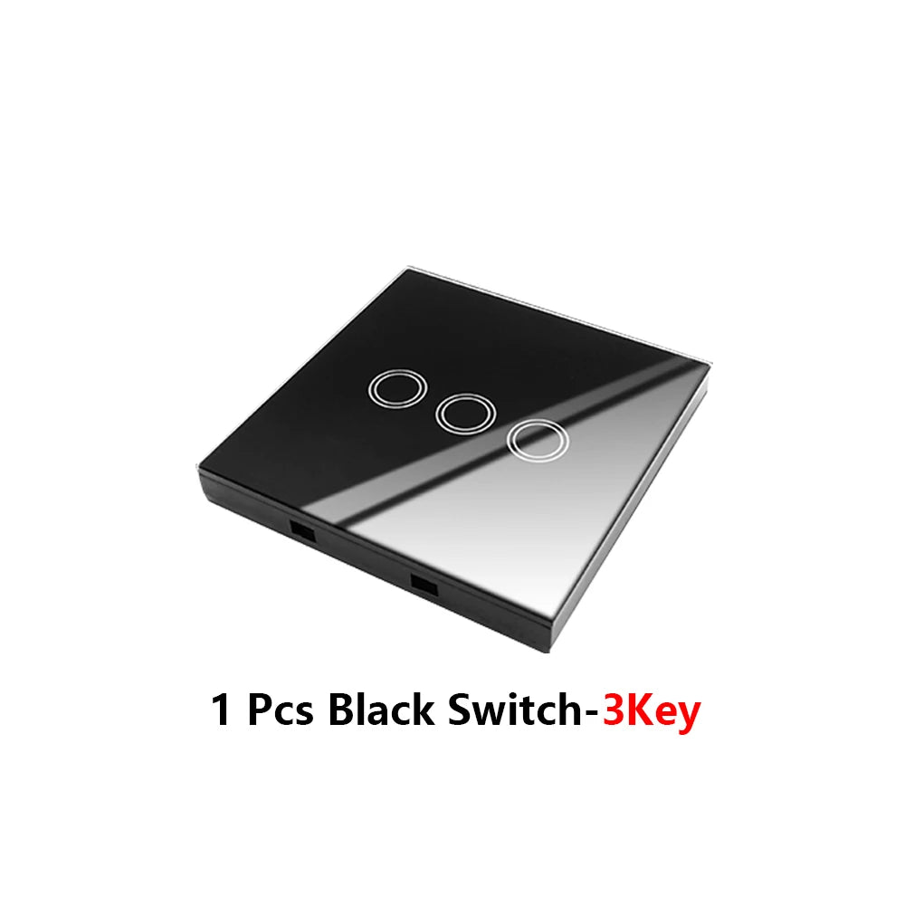 Diese 86 Wireless Touch Light Switch 433MHz Remote Transmitter, AC 110V~250V 10A Relay Receiver Interruptor for home improvement