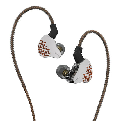 KBEAR Rosefinch 3.5mm/Typec 10mm DD In Ear Monitor HiFi Dynamic Headphones OFC Wired Earphones Music Headset KS1 Lark Headset
