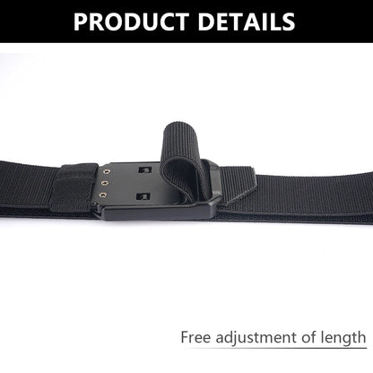 TUSHI Men Belt Aluminium Outdoor Hunting Tactical Multi Function Combat Survival High Quality Marine Corps Canvas For Nylon Male