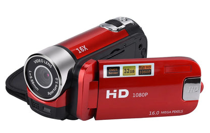 New 48MP DV Camera 2.7in TFT Rotatable Screen 16x Digital Zoom Video Camera with USB Cable 1080P Camera Vlogging Camera