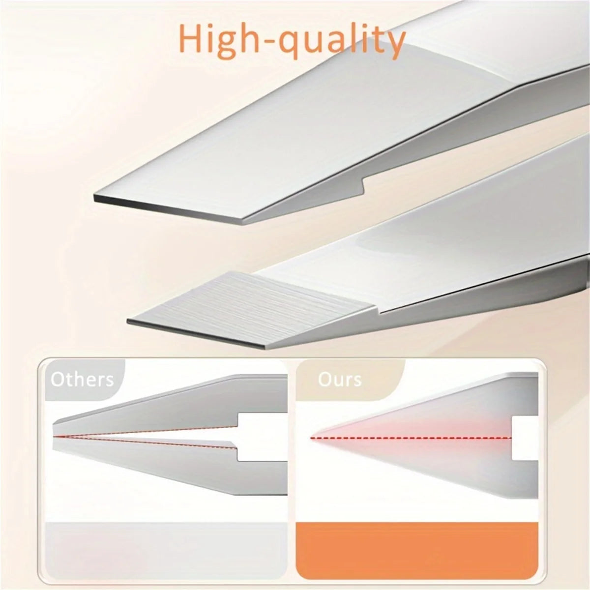 1/4 Pcs Professional Beauty Tool Eyebrow Tweezers Set Stainless Steel Eyebrow Forceps Set For Facial Hair Inward Growing women