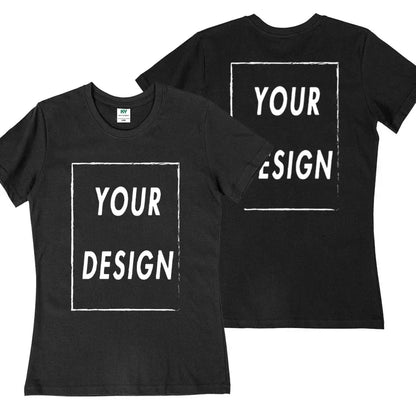 Bestseller Custom T-Shirt: Design Your Own Front & Back | Premium Unisex Tee for Couples, Teams & Events