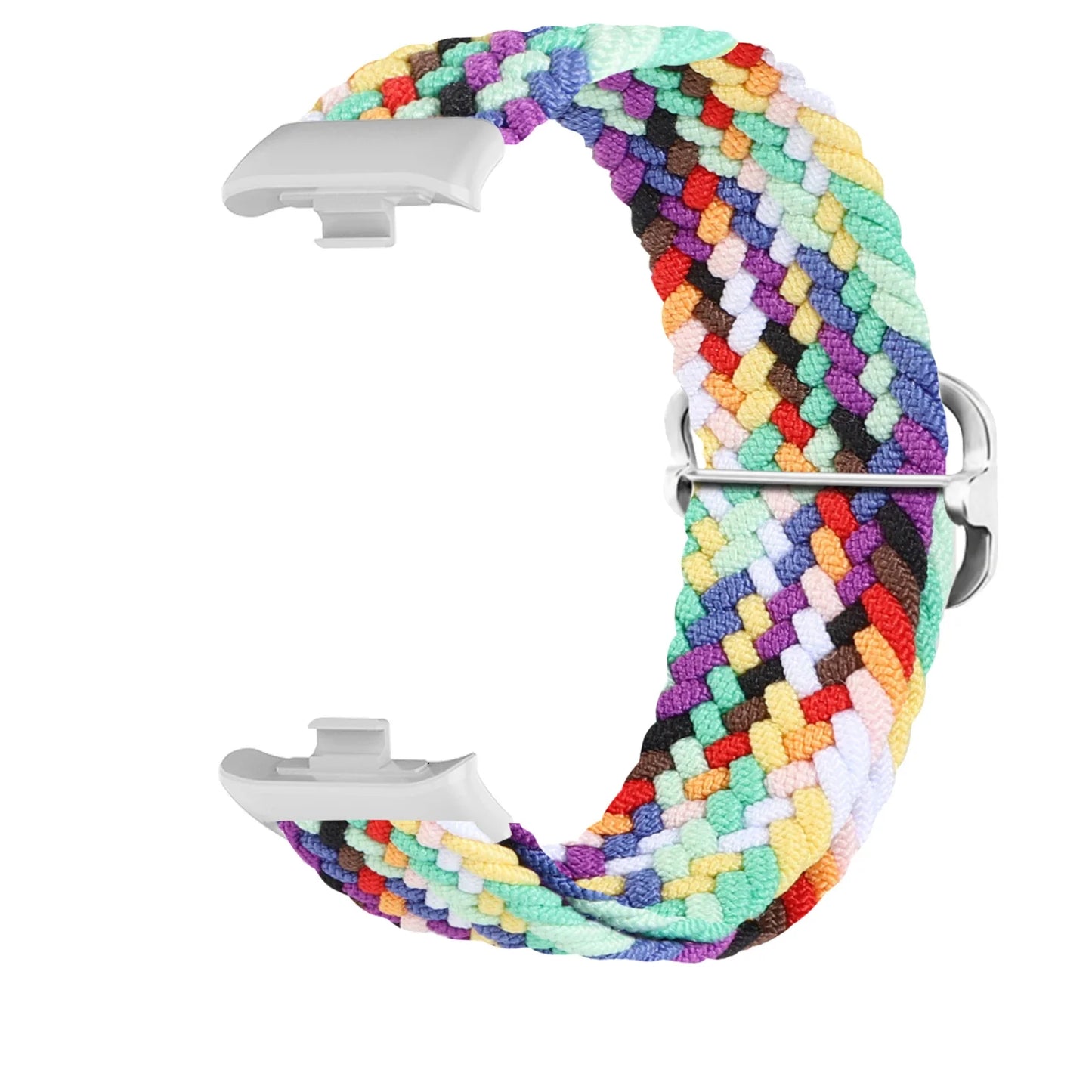 do paska Redmi Watch 4 Akcesoria Regulowany sportowy elastyczny nylonowy pleciony zamienny pasek correa bransoletka Miband 8 pro band