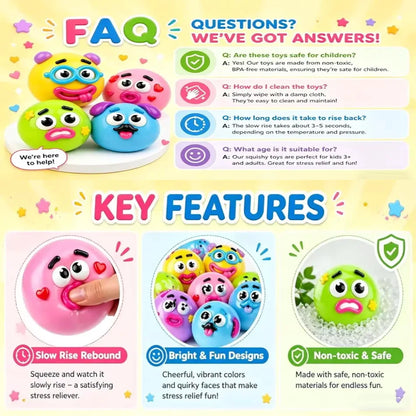 2026 NEW Smushers Squishy, Curiosities Dog Face Swap Squishy Toy, Soft Moldable Cute Slow Rise Squeeze Toy Adult Fun gifts