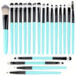 20Pcs Makeup Brush Set Eyeshadow Eyeliner Brushes Foundation Concealers Powder Blush Blending Beauty Tool with Makeup Sponge Kit