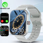 LAXASFIT 2026 Smart Watch Men's Full Touchscreen Bluetooth Call Sports Fitness Tracking Smart Wristwatch Women's Watch