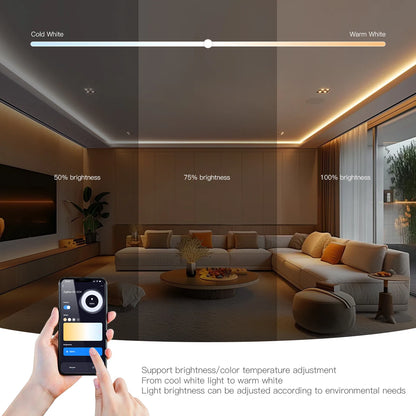APP Dimmable Voice Control Smart LED Dimmer Zigbee 3.0 for Single Color, CCT, RGB, RGBW, RGBCCT LED Strip 5V-24V Work With Tuya