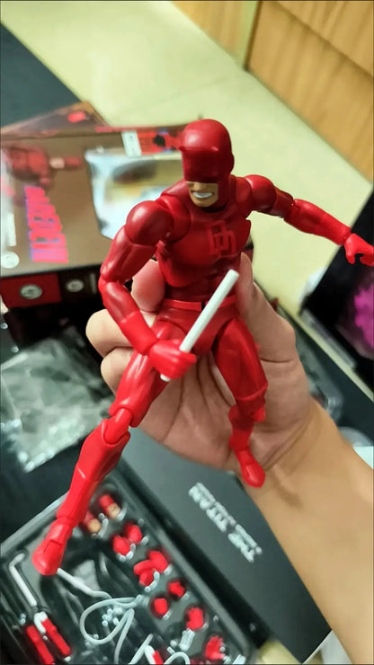 Ct Toys Daredevil Black 999 Red Mafex 223 Figure Comic Version Anime Action Figure Figurine Statue Model Toys gifts