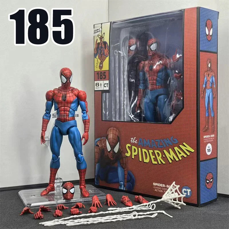 Mess Toys & Ct Toys Full Range Black Suit Neighbor Spiderman Mafex Daredevil 223 Wolverine 096 Batman 126 Action Figure 2.0 Toys