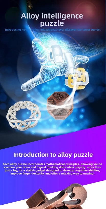 Popular Brain Challenge, STEM Logic Training, Reverse Thinking Exercise, Cross - Border Blockbuster Educational Toy