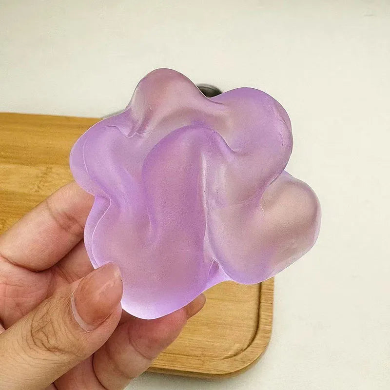 Moldable Squishy Coconut Oil Squeeze Toy Moldable Stress Ball Vaseline Fidget Squishes Fun Anti-stress Sensory Toy Adult Gift
