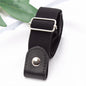 New Adjustable Belts for Women Buckle-Free Waist Jeans Pants No Buckle Stretch Elastic Waist Men Canvas Belt Lazy Invisible Belt