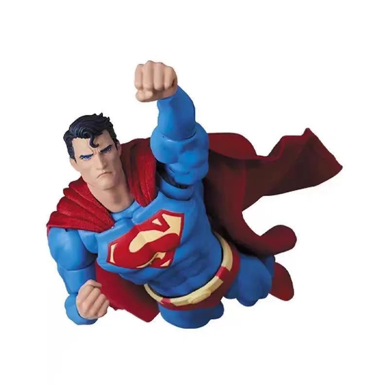 In Stock Ct Toys Superman Mafex 117 Comic Hush Justice League Articulated  Dc Superman Hush Anime Action Figure Model Toys