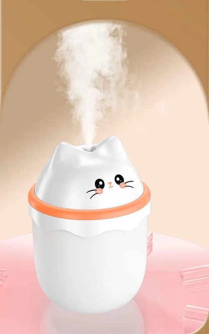 Cute Pet Humidifier Desktop Home Mini Spray Hydrator Atmosphere Night Light Office Creative Portable Cold Fog For Travel Bedroom
