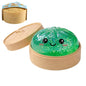 //Hot Glitter Dumpling Squishy with Box Dumplings Sensory Squeeze Toy for Stress Relief Fans Gift