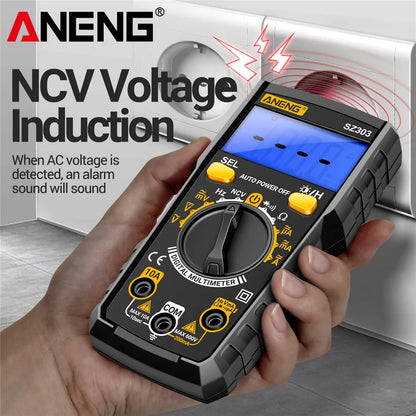 ANENG Digital Multimeter Professional Tester SZ303 AC/DC Voltage Resistance High Precision Professional Electrical Detection Too