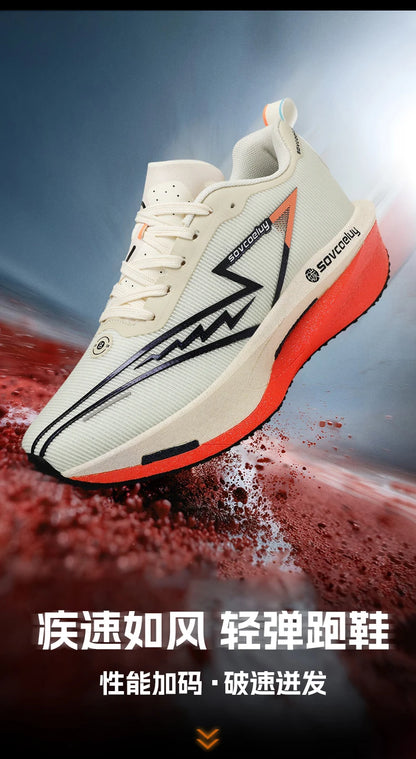 Marathon Men Sports Running Shoes Carbon Board Air Cushion Breathable Lightweight Woman Comfortable Athletic Basketball Sneakers