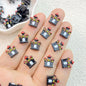 50Pcs New Cute Resin Mini Halloween Ghosts Animals Series Flat Back Manicure Parts Embellishments For Hair Bows
