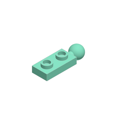 50pcs 22890 Modified 1 x 2 with Tow Ball on End Bricks Collections Bulk Modular GBC Toys For Technical MOC Buildings Blocks