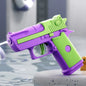 Portable Water Gun Children Manual Ice Burst Automatic Reloading Waterguns Summer Outdoor Pool Garden Fight Games Toys for Kids