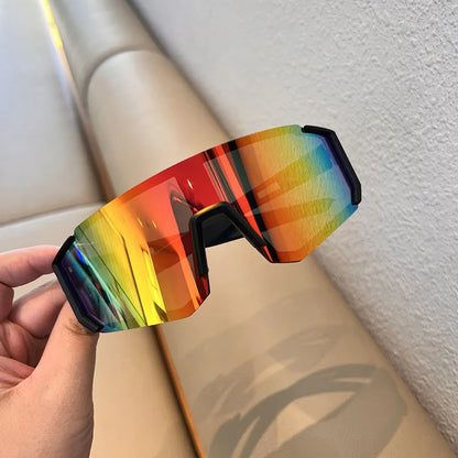 Oversized Outdoor Cycling Sunglasses UV Protect Glasses Bike Eyeglasses Sun Shades Sports Fishing Glasse Goggles UV400