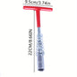 21mm/0.82inch Spark Plug Socket Tool,Easy Bend Flexible Socket Wrench,T-handle Spark Plug Removal Wrench,For Nut Removal