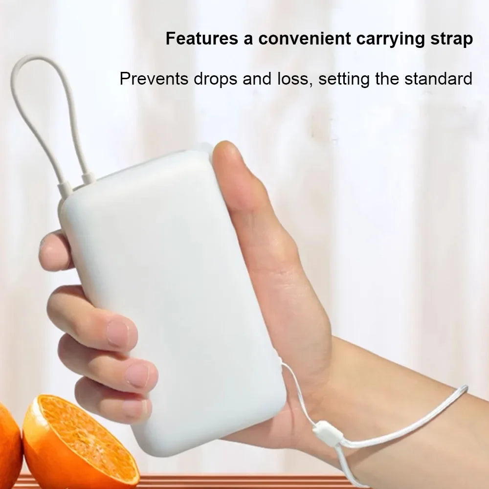 Silicone Protective Case for Xiaomi Power Bank 20000 33W Dustproof Dirt-proof Cover for Power Bank PB2033M with Cable Organizer