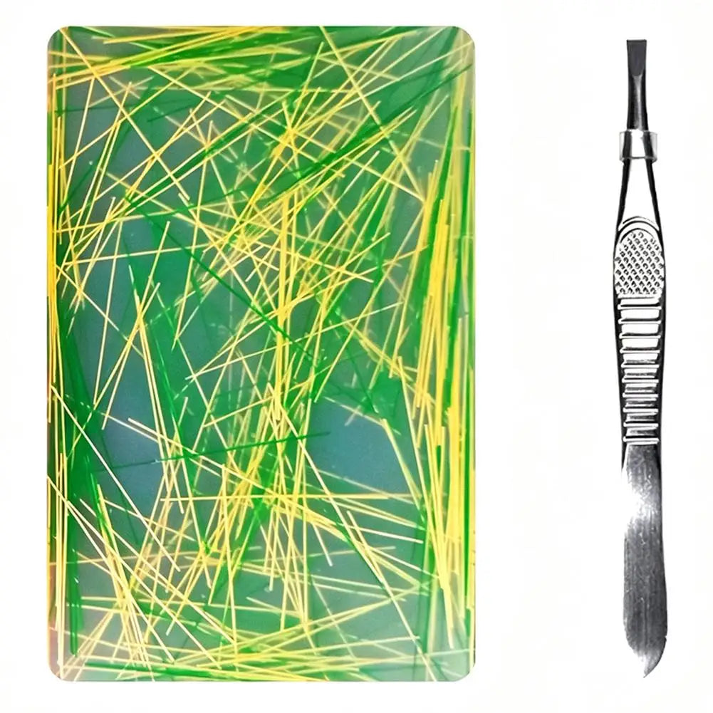 Skin Picking Fidget Toy Silicone Picky Pad Tweezer ADHD Autism Stress Relief Hair Pulling Trichotillomania Peeling Strip