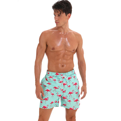 Escatch 2026 Summer New Mens Shorts Polyester Quick Dry Board Mesh Liner Side Pockets Run Gym Swimsuit Surf Swim Trunks For Man