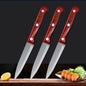 Fruit Knife Sharp Stainless Steel Kitchen Knife Paring Knife Imitation Wood Plastic Handle Knife Perfect For Home Cooking Knives