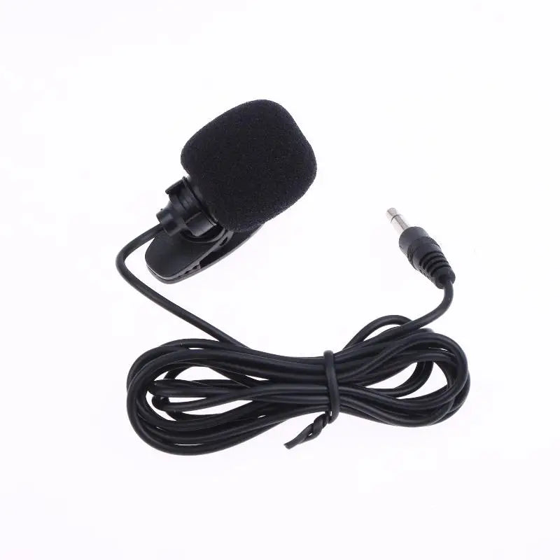 1 Pc Hands-free Condenser Clip-on Lapel Mic 1.5 Meters Mini Portable Lavalier Wired 3.5mm Microphone For Phone And Laptop PC