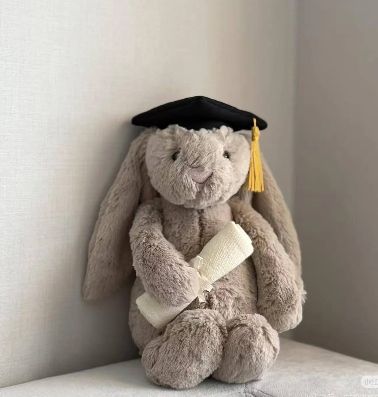 2026 New Spring Series Plush Toy Barcelona Bear Narcissus Aromatherapy Soothing Bonny Real Fur Series Bonny Bunny