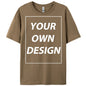 Personalized Custom Print Summer Y2K Team T-Shirt Cotton Casual Loose Short Sleeve Basics Fashion Tee Work Breathable Streetwear
