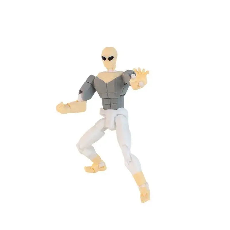 3d Printed Blue-Masked Invincible T13 Dummy13 Multi-Jointed Movable 3d Printed Shapeshift Toys Action Figure Custom Toy