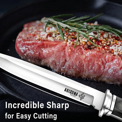 New Heavy-Duty Multi-Purpose Kitchen Knife 5Cr13 Stainless Paring Knife, Ergonomic Pakkawood Handle High-End Utility Knife Tool