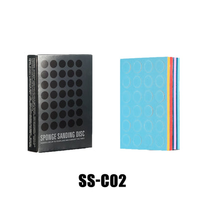 DSPIAE SS-C01 SS-C02 Self Adhesive Sponge Sanding Disc Sponge Sandpaper Double Side Abrasive Model Tools Polishing Sponge