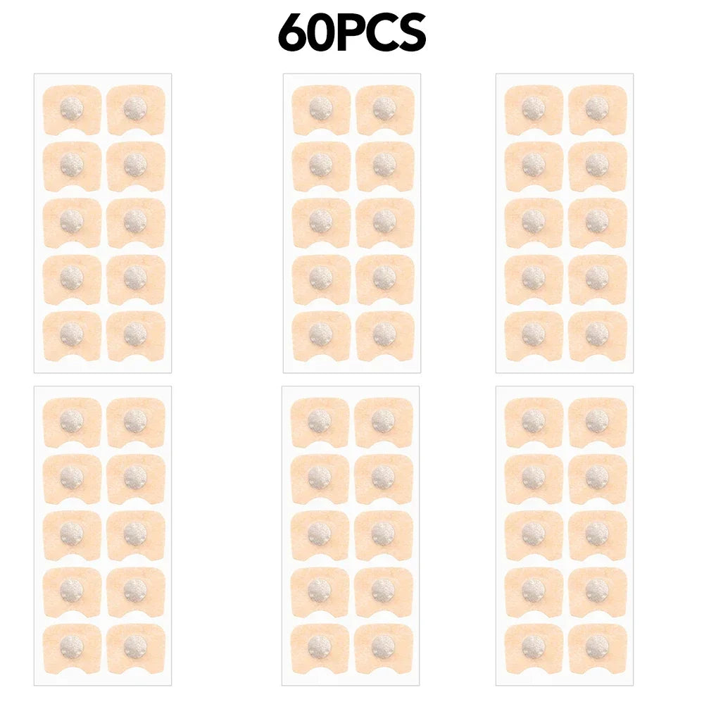 30/60/90/150Pcs Nose Breath Patch Magnetic Suction Iron Nasal Strips Increase Air Improve Sleep Quality Reduce Snoring Tools
